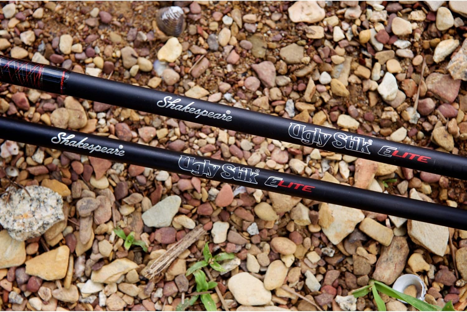 Shakespeare Ugly Stik 7’ Elite Spinning Rod, Two Piece Spinning Rod, 6-14lb Line Rating, Medium Rod Power, Fast Action, 1/4-5/8 oz. Lure Rating  northatlanticfishing.com