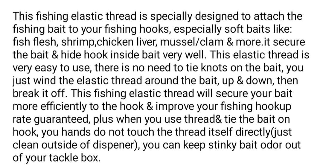 Anglers Bait Thread North Atlantic Fishing Ni