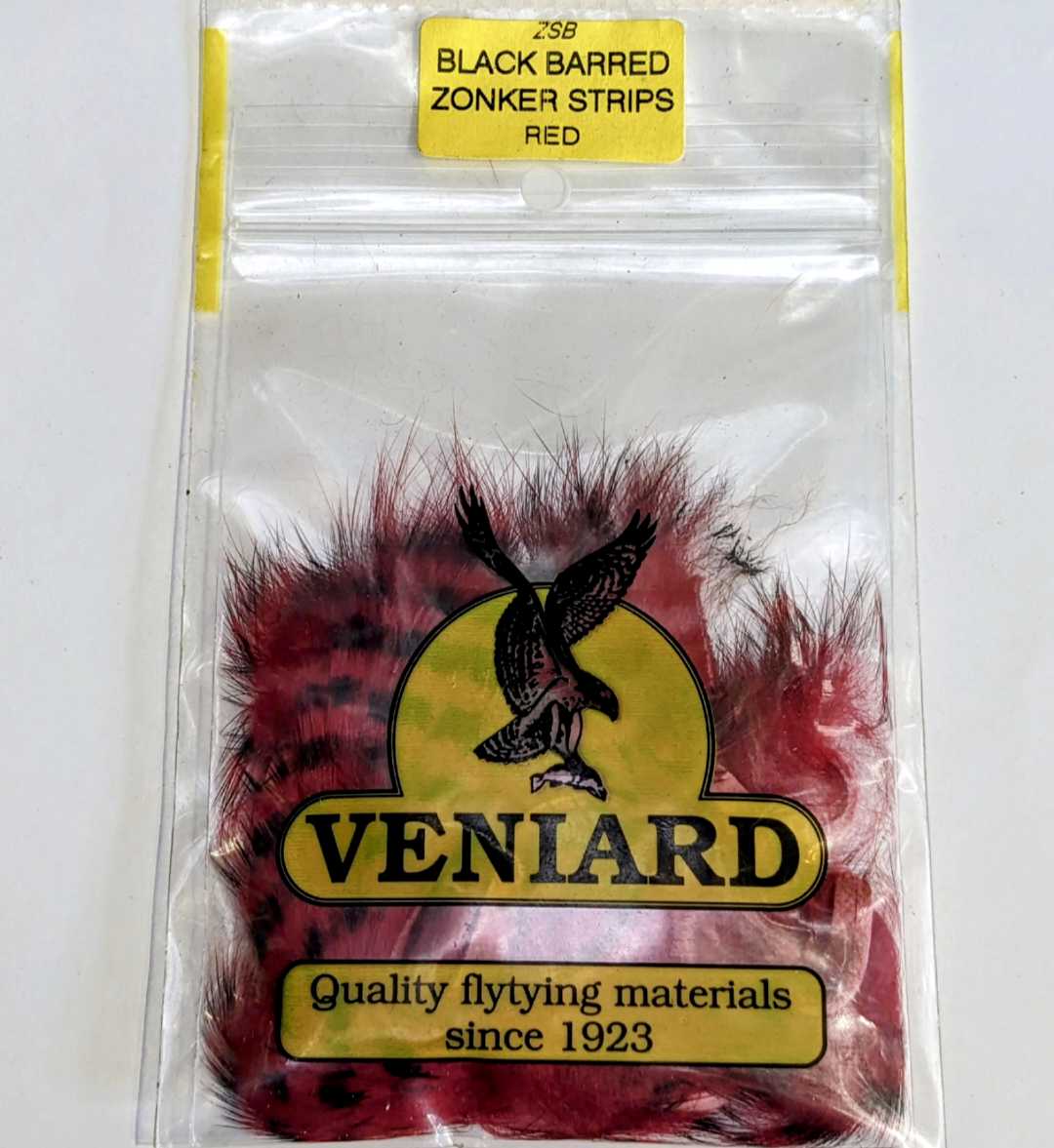 Black Barbed Zonker Strips Fly Tying Material - www.nafni.com