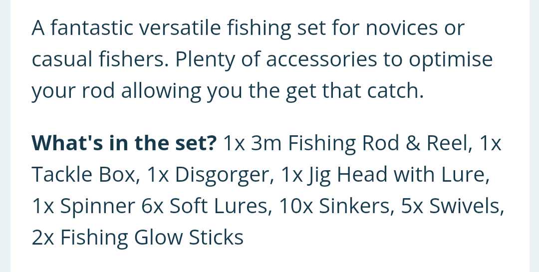 Delux Fishing Set For Beginnersnafni.com