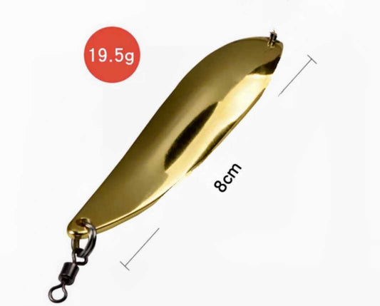 Gold | Silver 19.5g Angling Lure - %www.nafni.com%