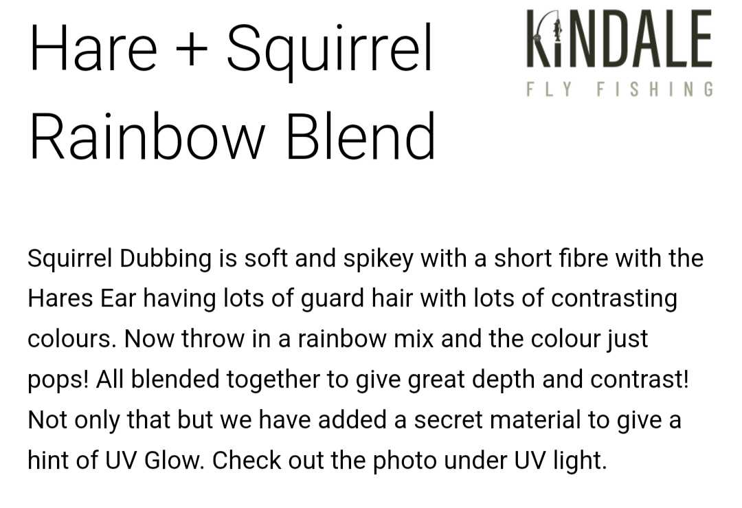 Hair | Squirrel Rainbow Blend Dubbing - www.nafni.com