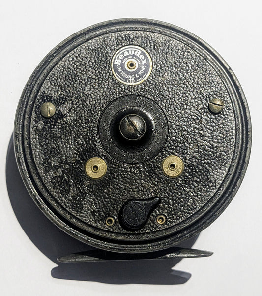 Vintage Fly Fishing Reel "BEAUDEX"  J.W Young and Sons LTD England - www.nafni.com