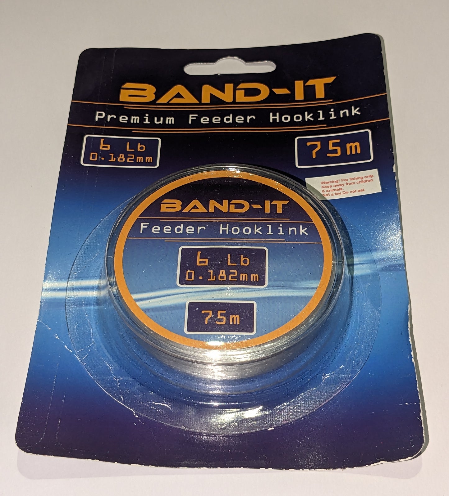 Band-it 6lb Clear Feeder Hooklink Line. - www.nafni.com