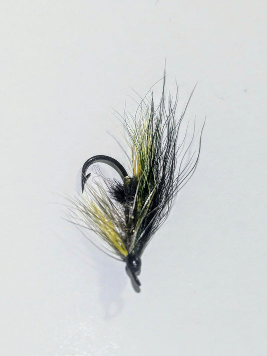 Lemon Monkey no8 Salmon Fly by Atkins Angling  northatlanticfishing.com