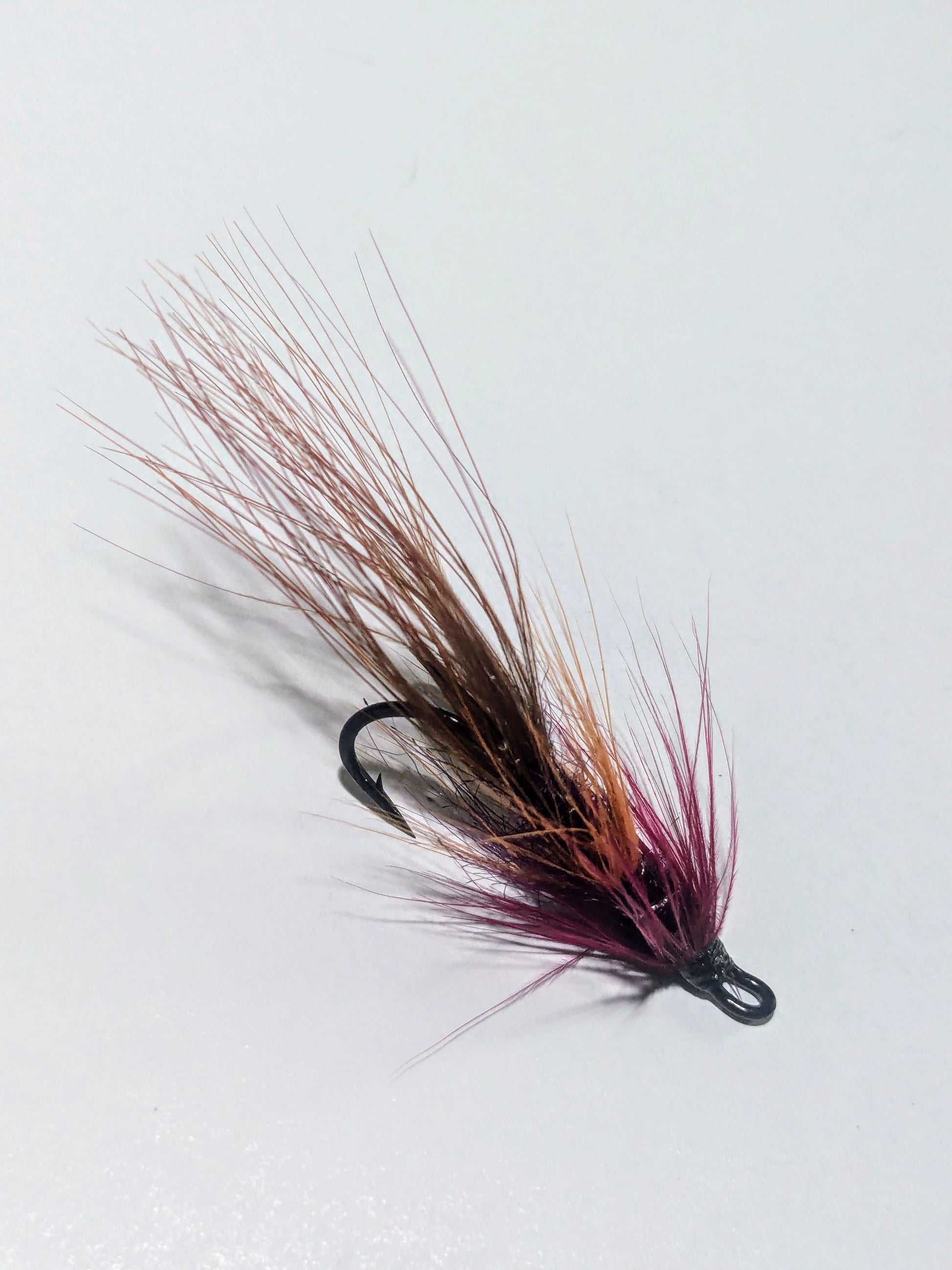 Roe Purple Salmon Fly by Atkins Angling  northatlanticfishing.com