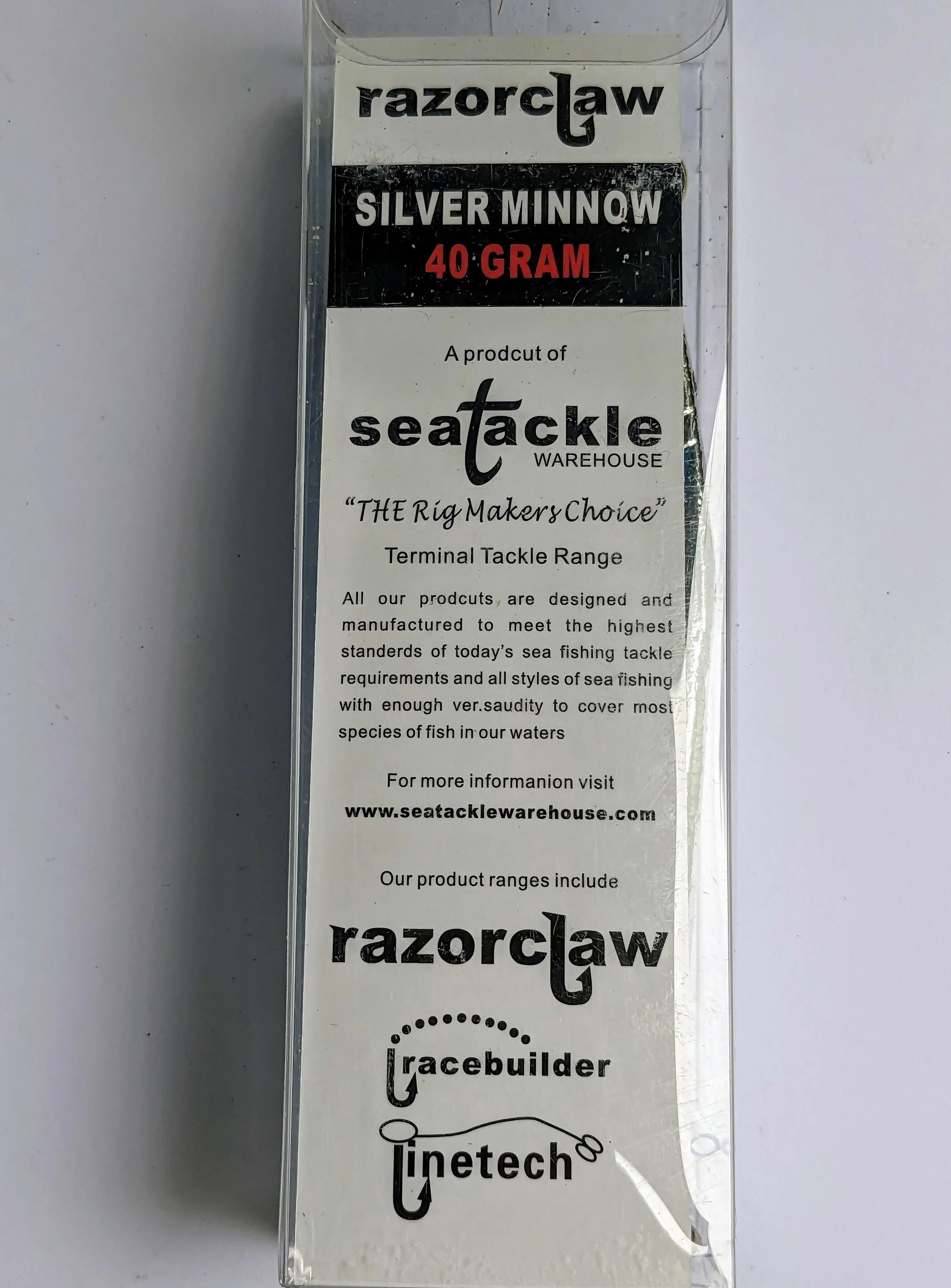 Razor Claw Silver Minnow SeaTackle