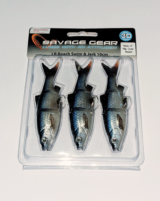 Pack of 3 Savage Gear Roach Swim & Jerk 10g 10cm - North Atlantic Fishing NI