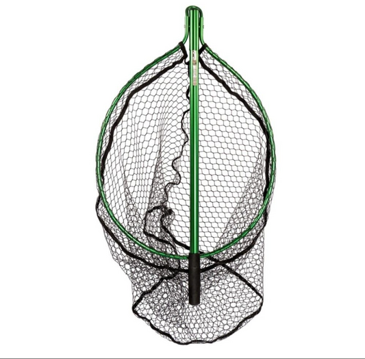 Snowbee Folding Salmon / Pike landing Net With Rubber Mesh - www.nafni.com