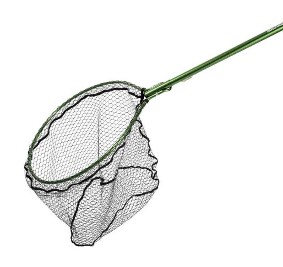 Snowbee Folding Game Trout  Fishing Net with Rubber Mesh - www.nafni.com