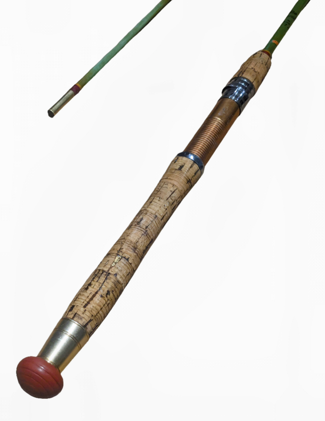 Milbro Glass Antique Fishing Rod Made in Scotland - www.nafni.com