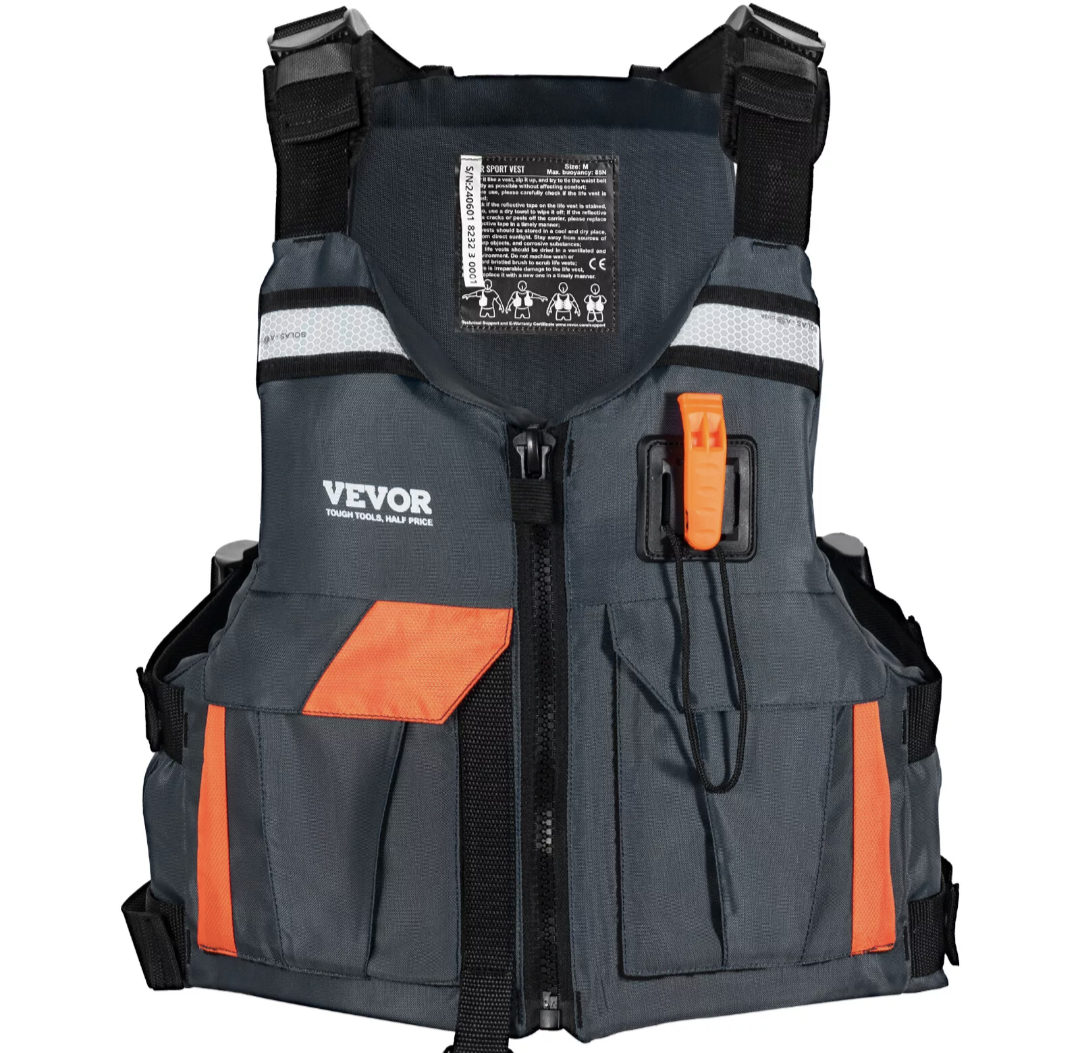 Watersports Life Vest PFD 85N Buoyancy - www.nafni.com