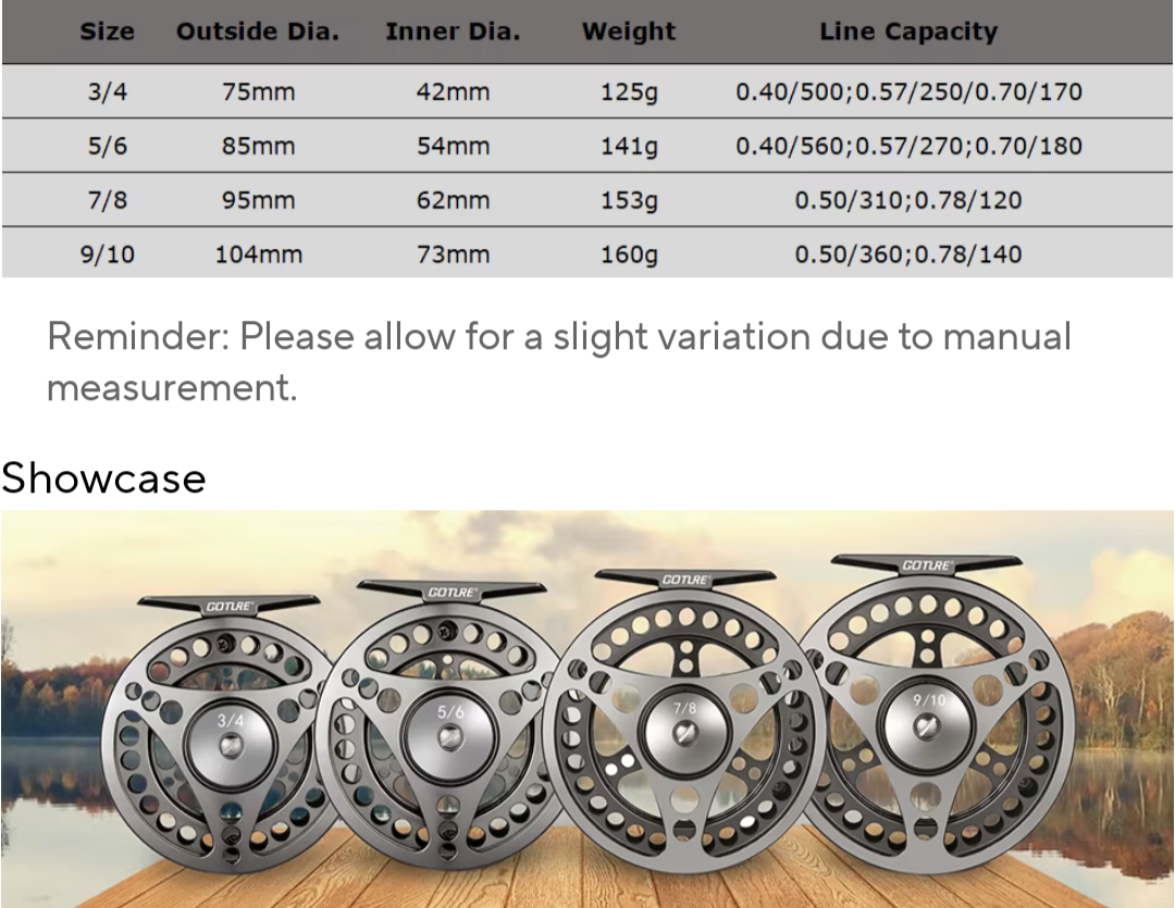 CNC Machine Drag System Fly Fishing Reel Spare Spool  northatlanticfishing.com