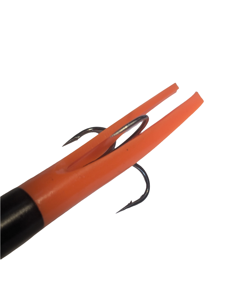 Black n Orange Firetail Flying C  northatlanticfishing.com