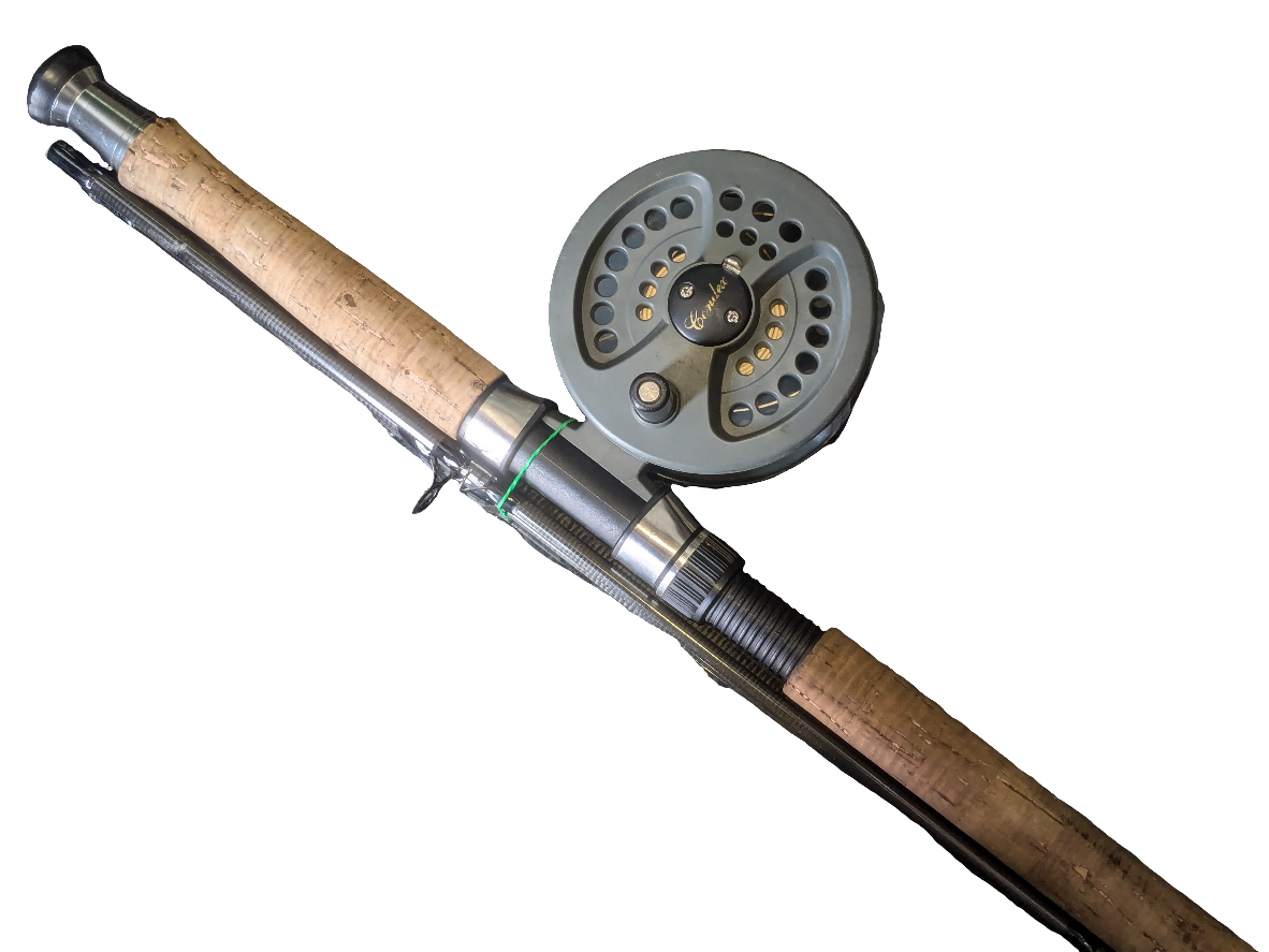 Shakespeare Aerial 9/0 Salmon Rod & Reel Combo - www.nafni.com