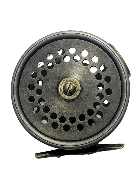 Vintage Fly Fishing Reel "THE SCOTTIE" J.S Sharpe LTD Aberdeen - www.nafni.com