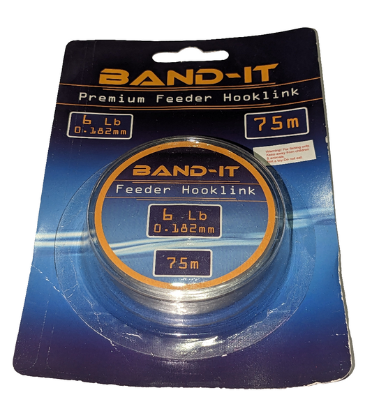 Band-it 6lb Clear Feeder Hooklink Braided Line. - www.nafni.com