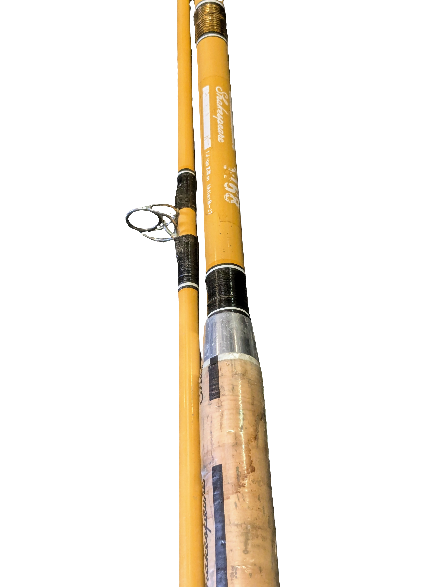 Shakespeare Aktion B-27 Vintage Boat Rod with Cork Handle - www.nafni.com