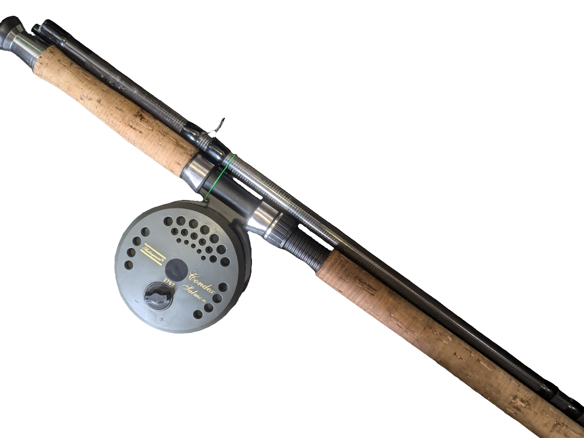 Shakespeare Aerial 9/0 Salmon Rod & Reel Combo - www.nafni.com