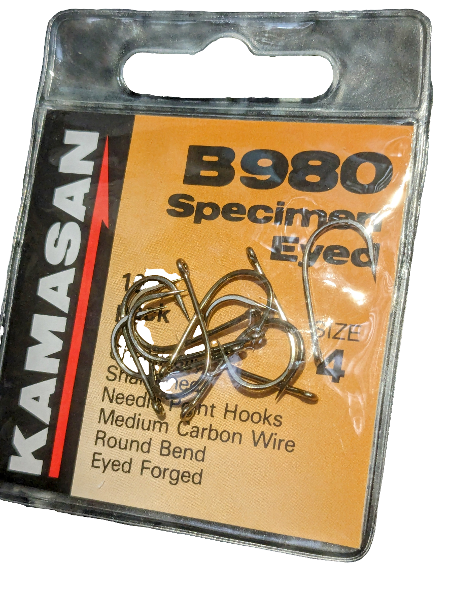 Kamasan Specimen Eyed Hooks - www.nafni.com