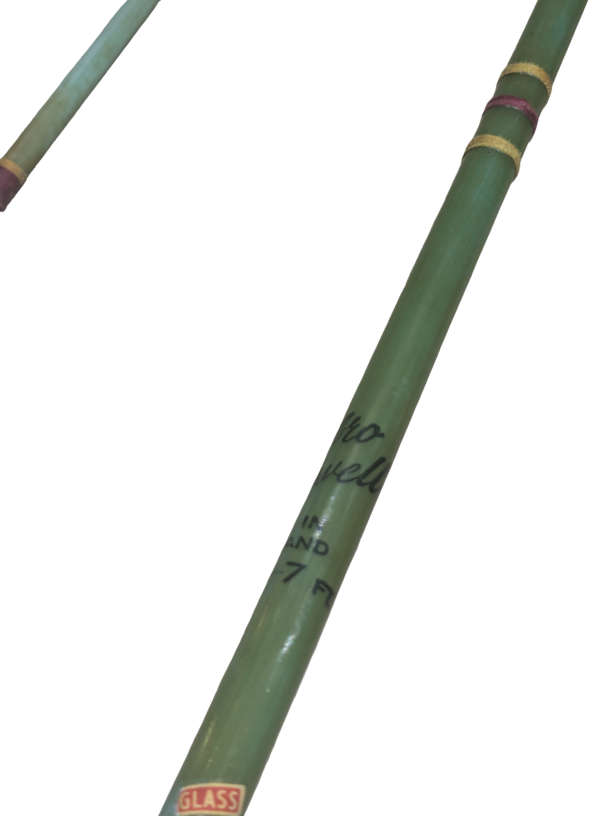 Milbro Glass Antique Fishing Rod Made in Scotland - www.nafni.com