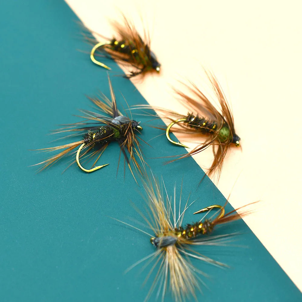 Trout Flies Parachute Adams Irrestible Dry Fly Tied With Bronze Hook - North Atlantic Fishing Northern Ireland